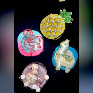 Set of car scent holders